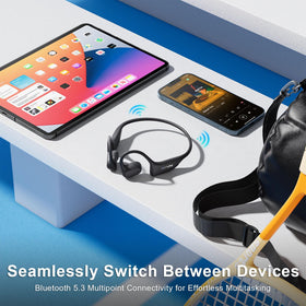 LEVN size scale next to phone illustrating compact profile and portability advantage