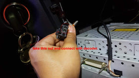 LEXXSON optic fiber decoder for Boxster – maintains original amp performance.
