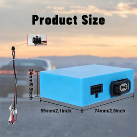 LEXXSON optic fiber decoder for SLK – simple install, OEM compatibility.