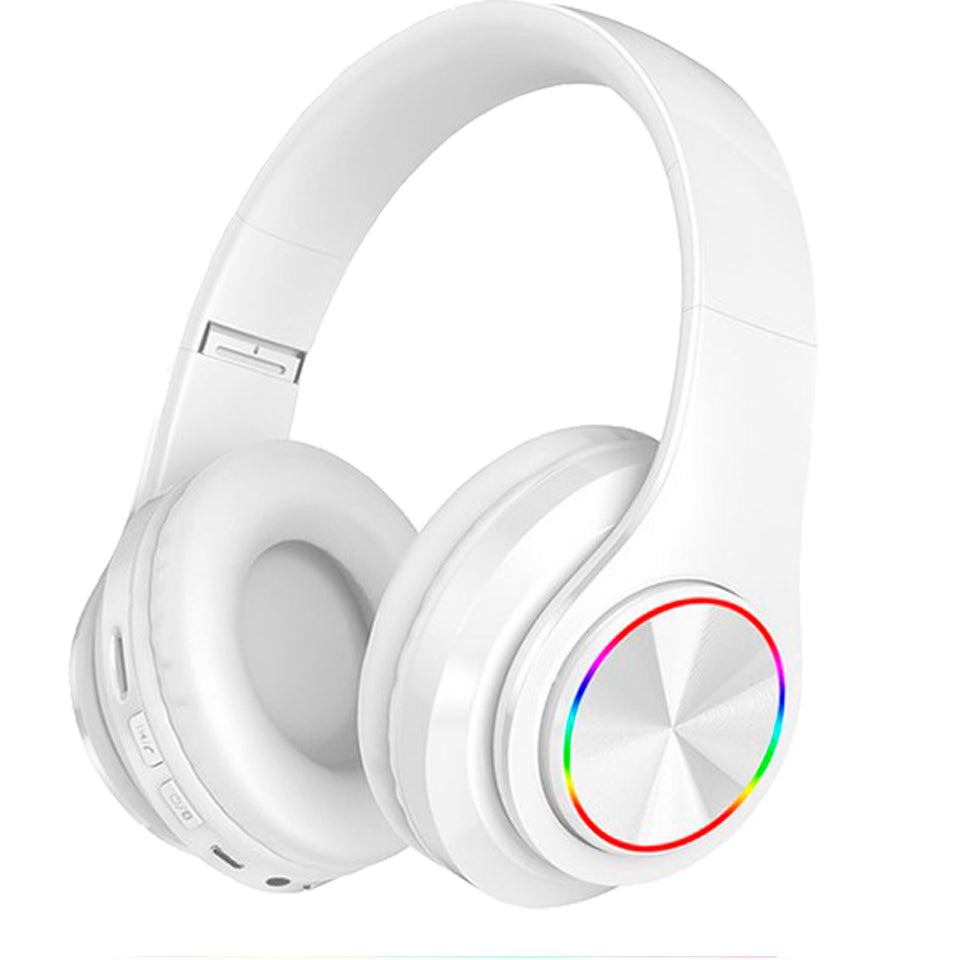 LFGKeng headphones with LED rhythm lights for immersive listening