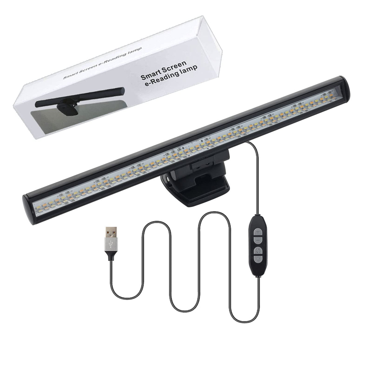 LFNOWN laptop monitor light bar USB-powered setup for easy plug-and-play