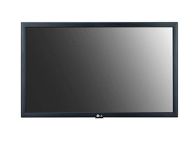 LG 22SM3G-B bezel detail shows compact depth and modern edge