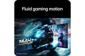 LG 27G414B-B 144Hz motion sample illustrating smooth gameplay