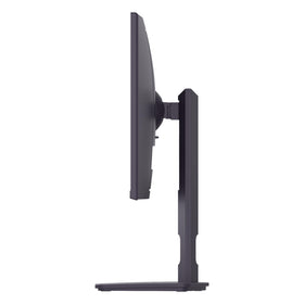 LG 27G610A-B Adjustable stand with height tilt and swivel for ergonomic setup.