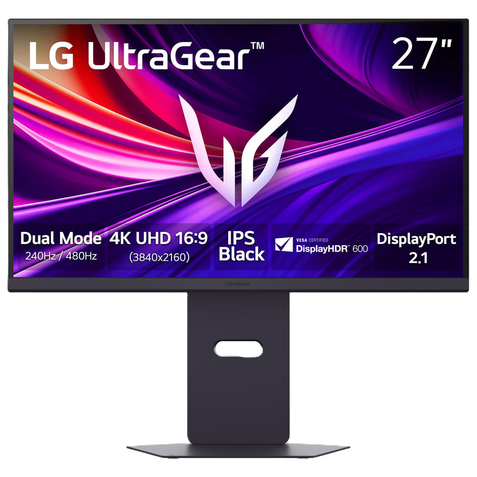 LG 27G850A-B Ultragear 4K UHD panel close-up highlighting vibrant color