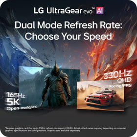 LG 27GM950B-B AI Upscaling toward 5K without GPU upgrade.