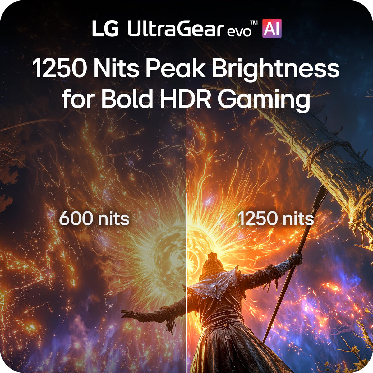 LG 27GM950B-B HDR1000 brightness creates vivid highlights.