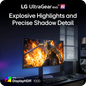 LG 27GM950B-B 9216 Mini-LEDs enable precise local dimming.