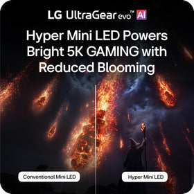 LG 27GM950B-B G-Sync and FreeSync for tear-free gaming.