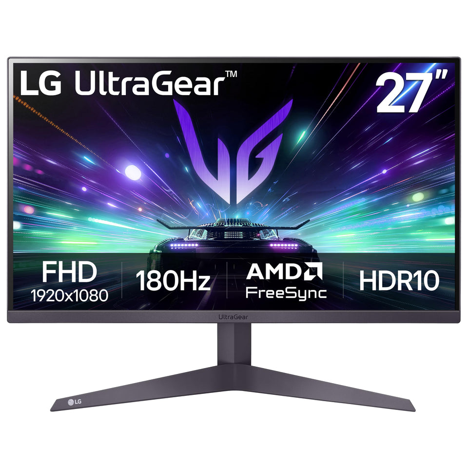 LG 27GS50F-B borderless display delivers immersive gameplay with blur-free motion