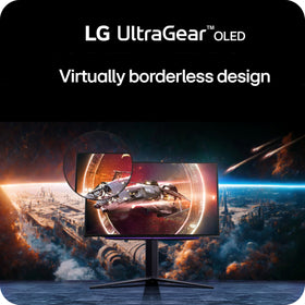 LG 27GS95QE 0.03ms response minimizes ghosting during fast action