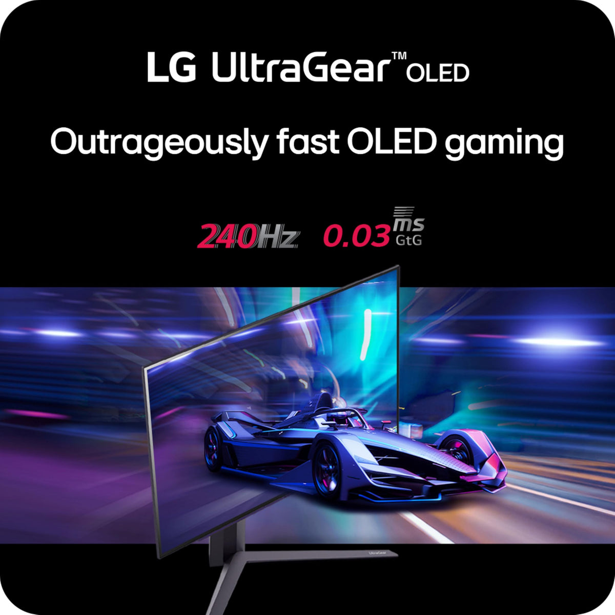 LG 27GS95QE OLED contrast in HDR scenes delivering deep blacks and vivid color