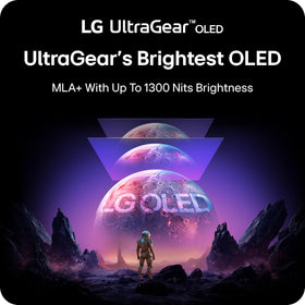 LG 27GX790A-B OLED deep blacks and bright highlights for cinematic contrast