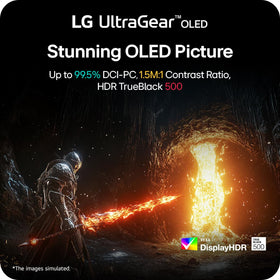 LG 27GX790B UL-certified Perfect Black and True Black 500.