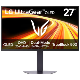 LG 27GX790B OLED panel shows deep contrast for dark scenes.