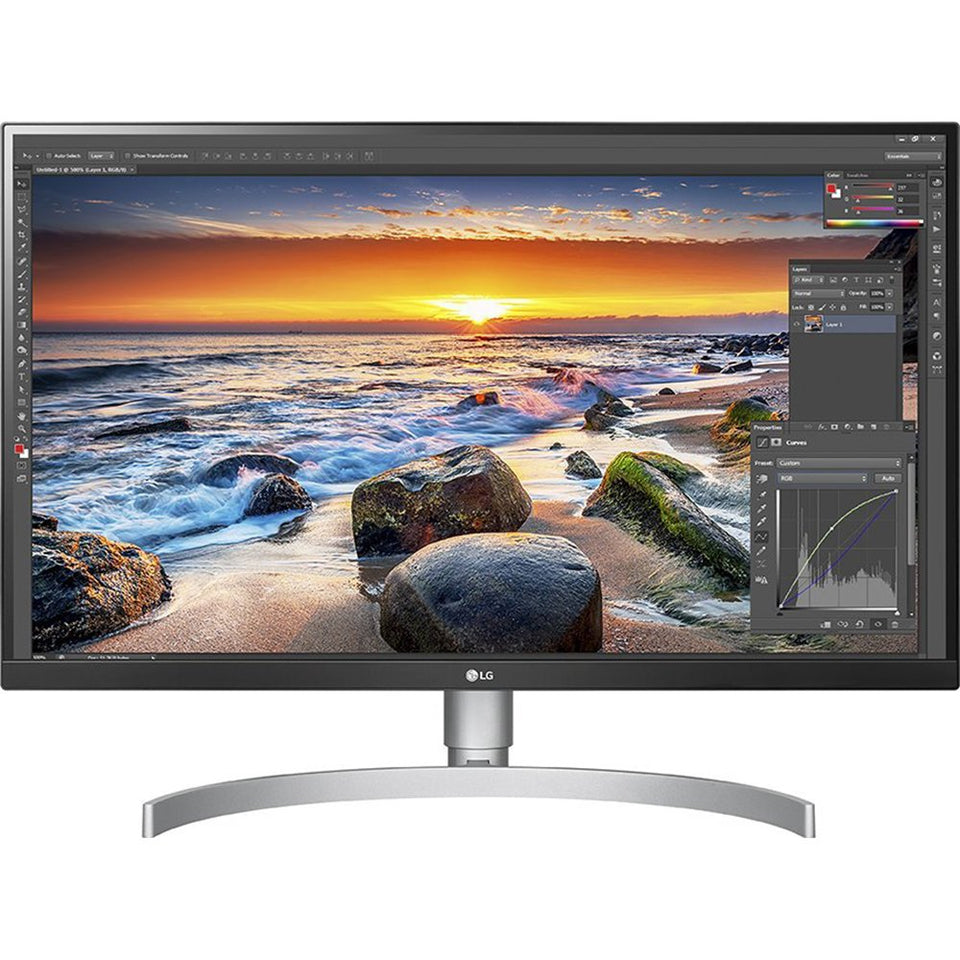 LG 27UK850-W IPS display with 4K HDR10 and USB-C for versatile work