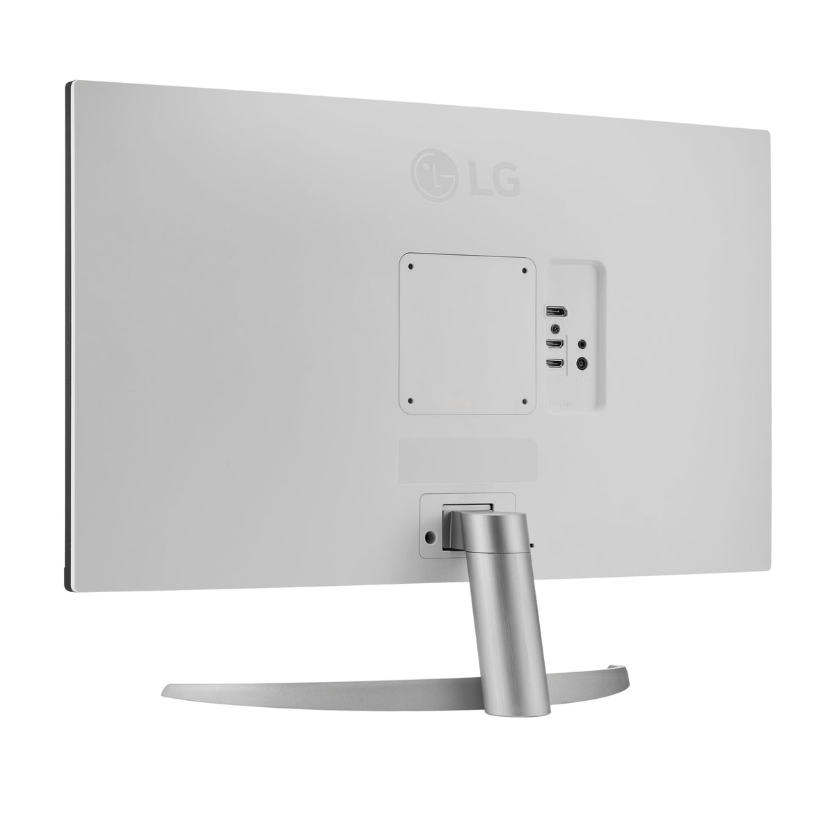 LG 27UP600-W HDMI and DisplayPort inputs simplify connecting multiple devices.
