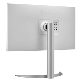 LG 27UP850K-W UltraFine IPS panel provides wide viewing angles and sharp images.