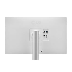 LG 27UP850-W adjustable stand supports ergonomic comfort