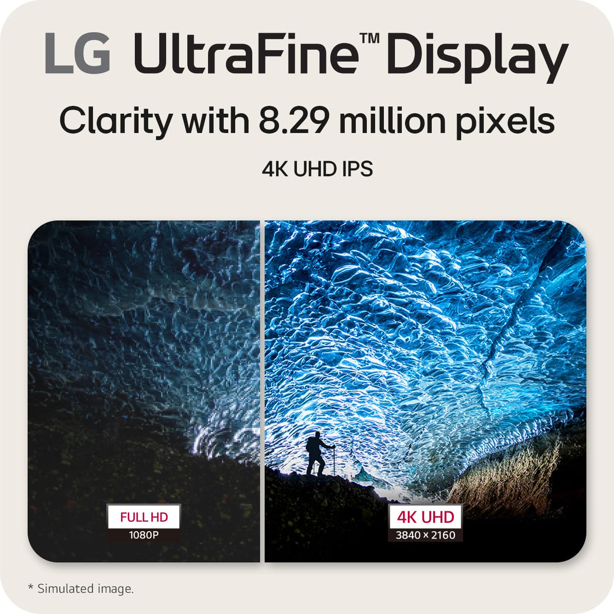 LG 27US500-W ultrafine 4K IPS panel delivers crisp detail for editing.