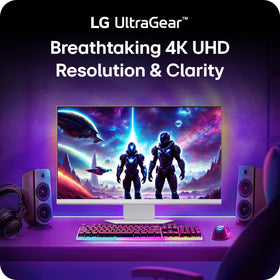 LG Ultragear 32G810SA-W displays 144Hz for smooth gaming action.