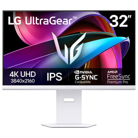 LG 32G810SA-W Ultragear 32-inch UHD monitor with immersive 4K visuals.
