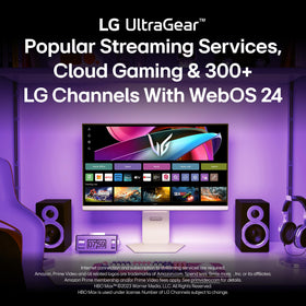 LG 32G810SA-W USB-C 65W power delivery simplifies desk setup.