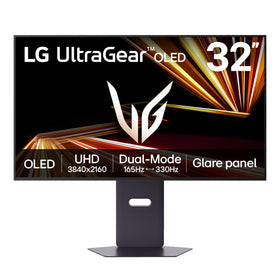 LG 32GX850A-B 32-inch UHD OLED display for immersive gaming with vibrant contrast