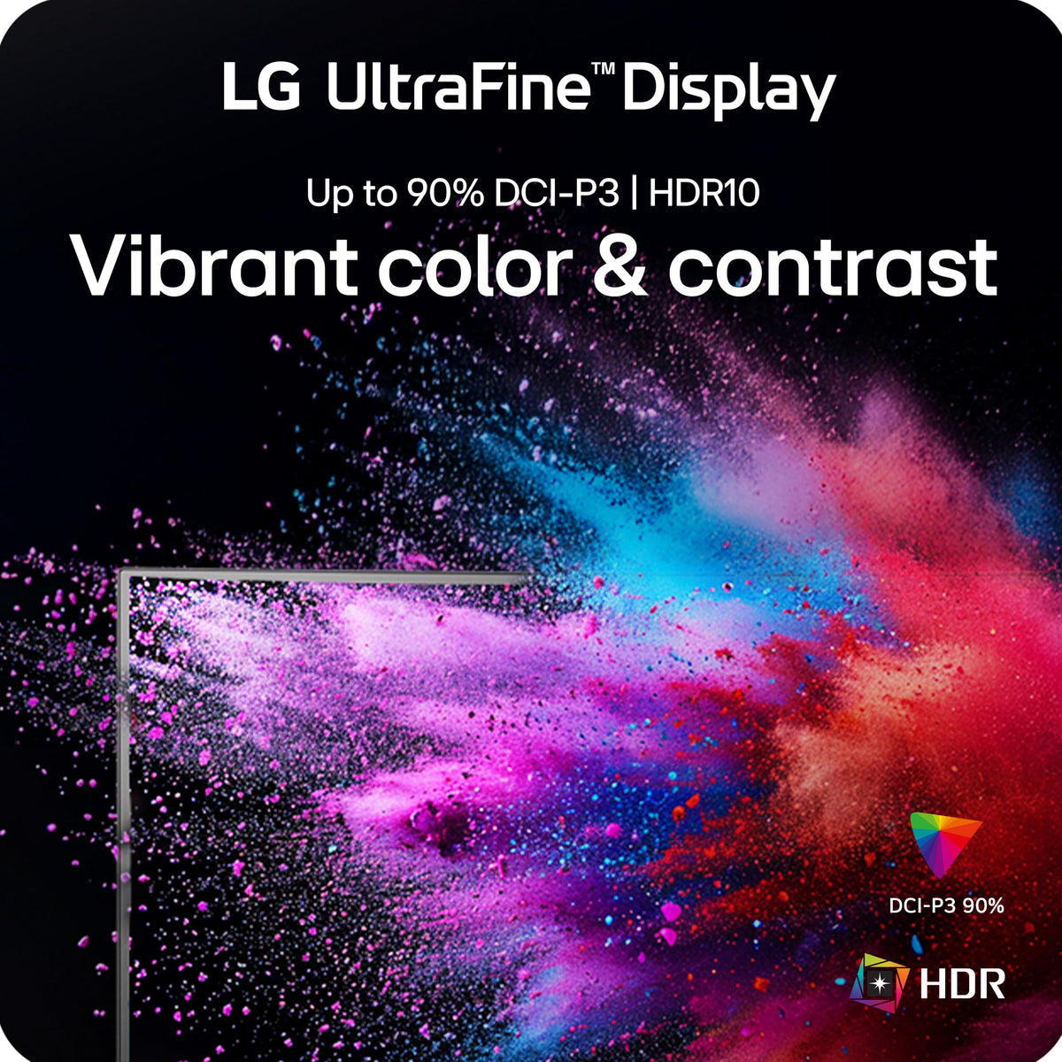 Built-in Waves MaxxAudio speakers on LG 32UR500K-B for clear audio