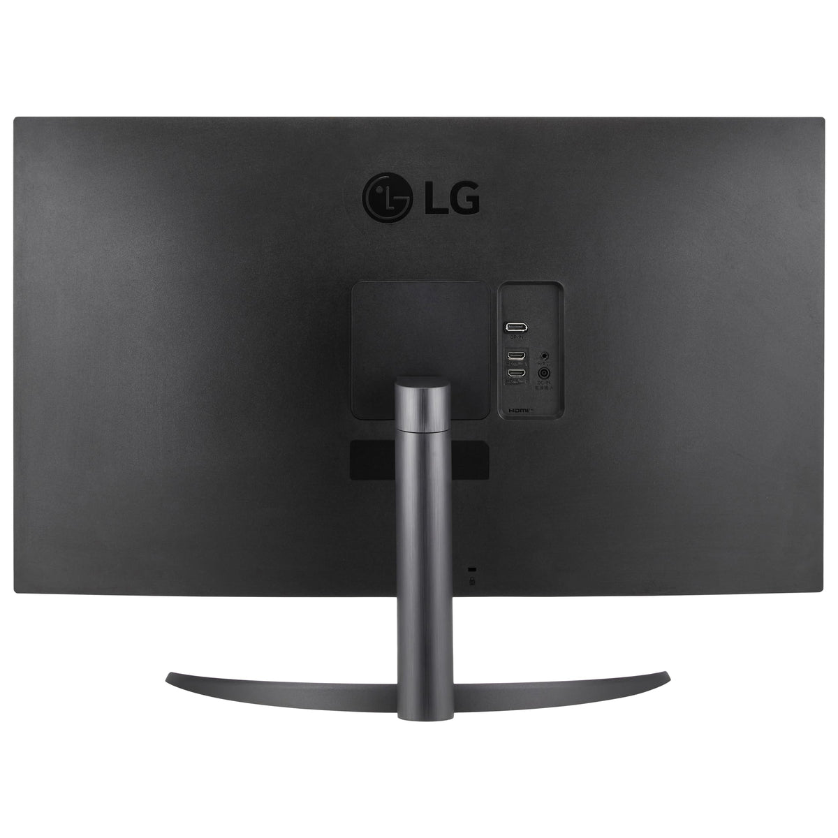 HDMI x2 and DisplayPort inputs on LG 32UR500K-B for flexible connections