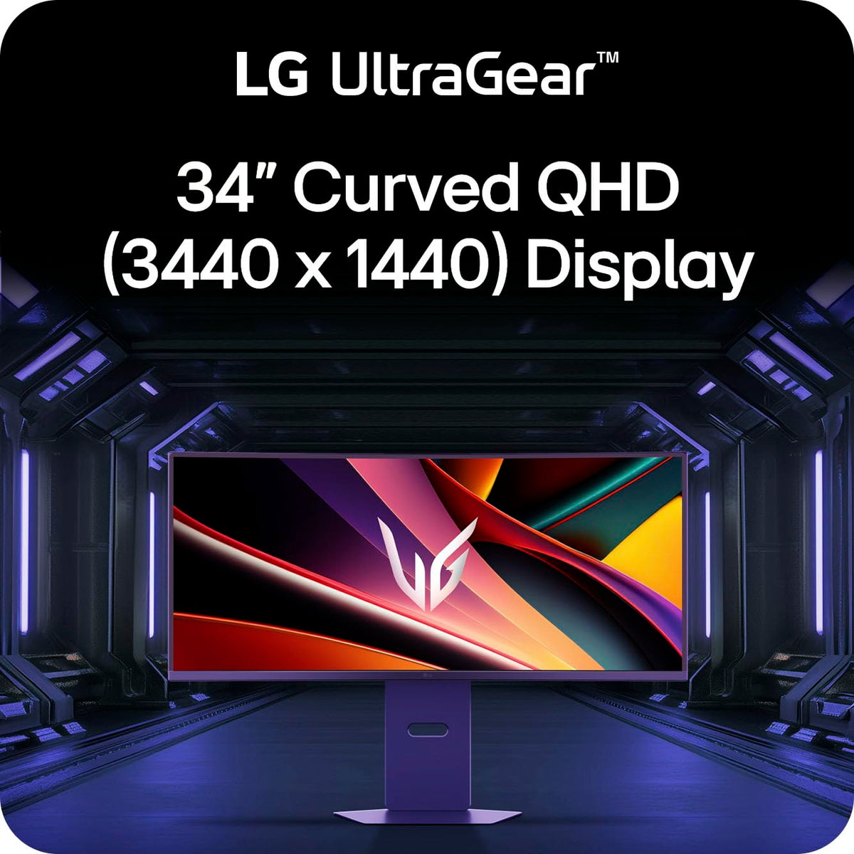 LG 34G600A-B UltraGear 160Hz refresh rate for smooth gameplay