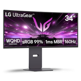 LG 34G600A-B UltraGear 34-curved display for immersive gaming