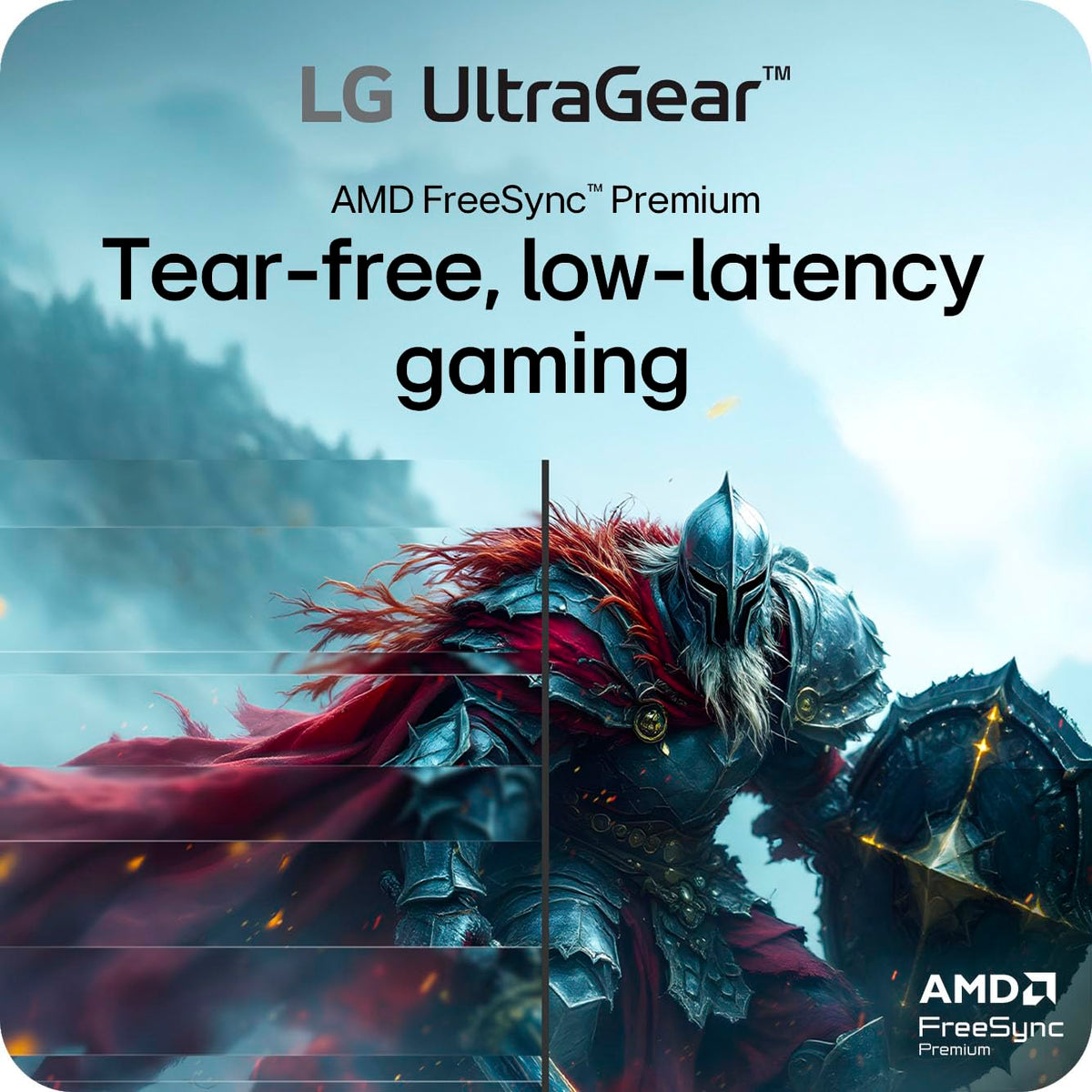 LG 34G600A-B UltraGear Black Stabilizer and crosshair for aiming