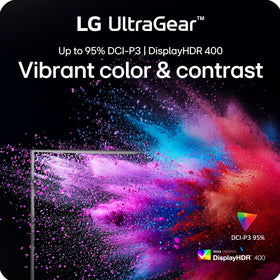 LG 34G630A-B delivers 240Hz refresh for ultra-smooth action.