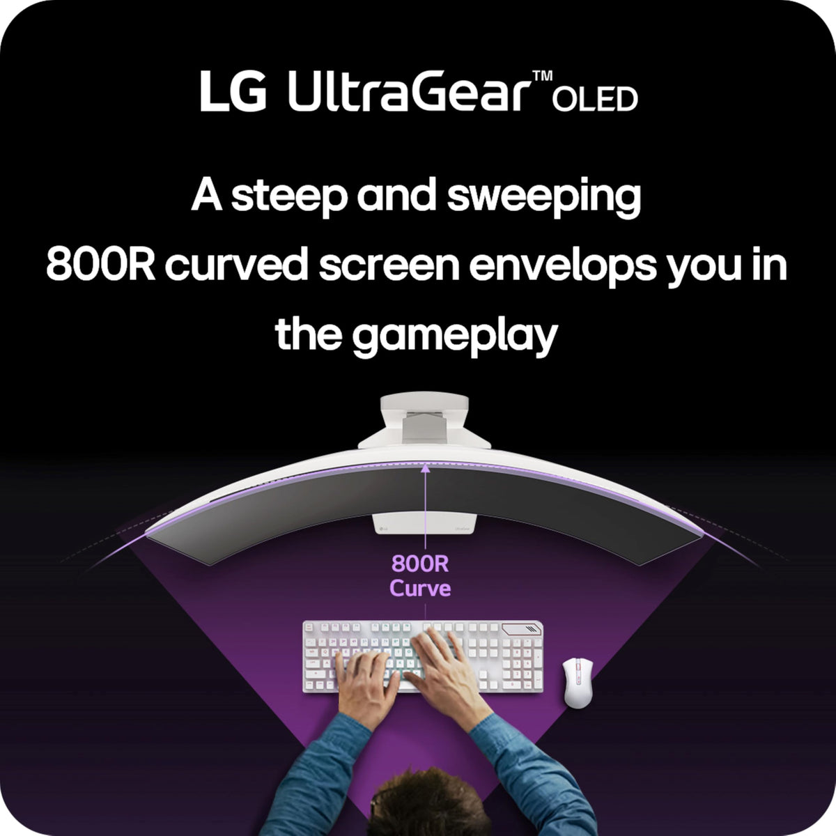 LG 34GS95QE 34-inch WQHD panel for wide productivity and multitasking