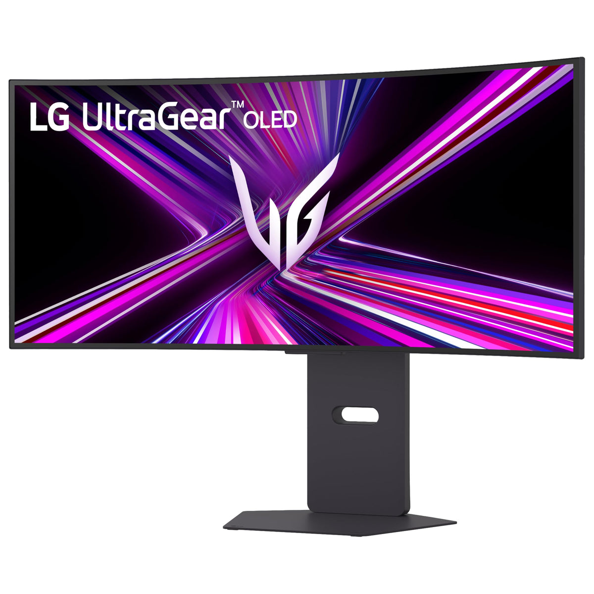 LG 34GX900A-B RGB backlighting sets mood for immersive battlestations.