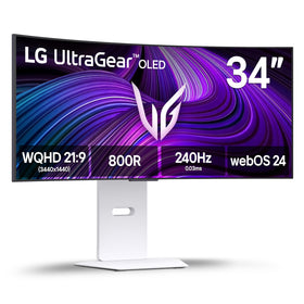 LG LG 34GX90SA-W Ultragear 34-curved display for immersive gaming sessions