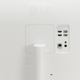 LG 34SR60QC-W screen sharing mirrors devices for collaboration