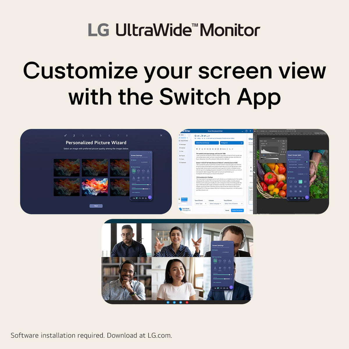 LG 34U650A-B 100Hz refresh keeps motion smooth across tasks.