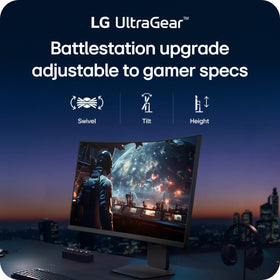 LG 37G800A-B slim bezel and adjustable stand for versatile setup.