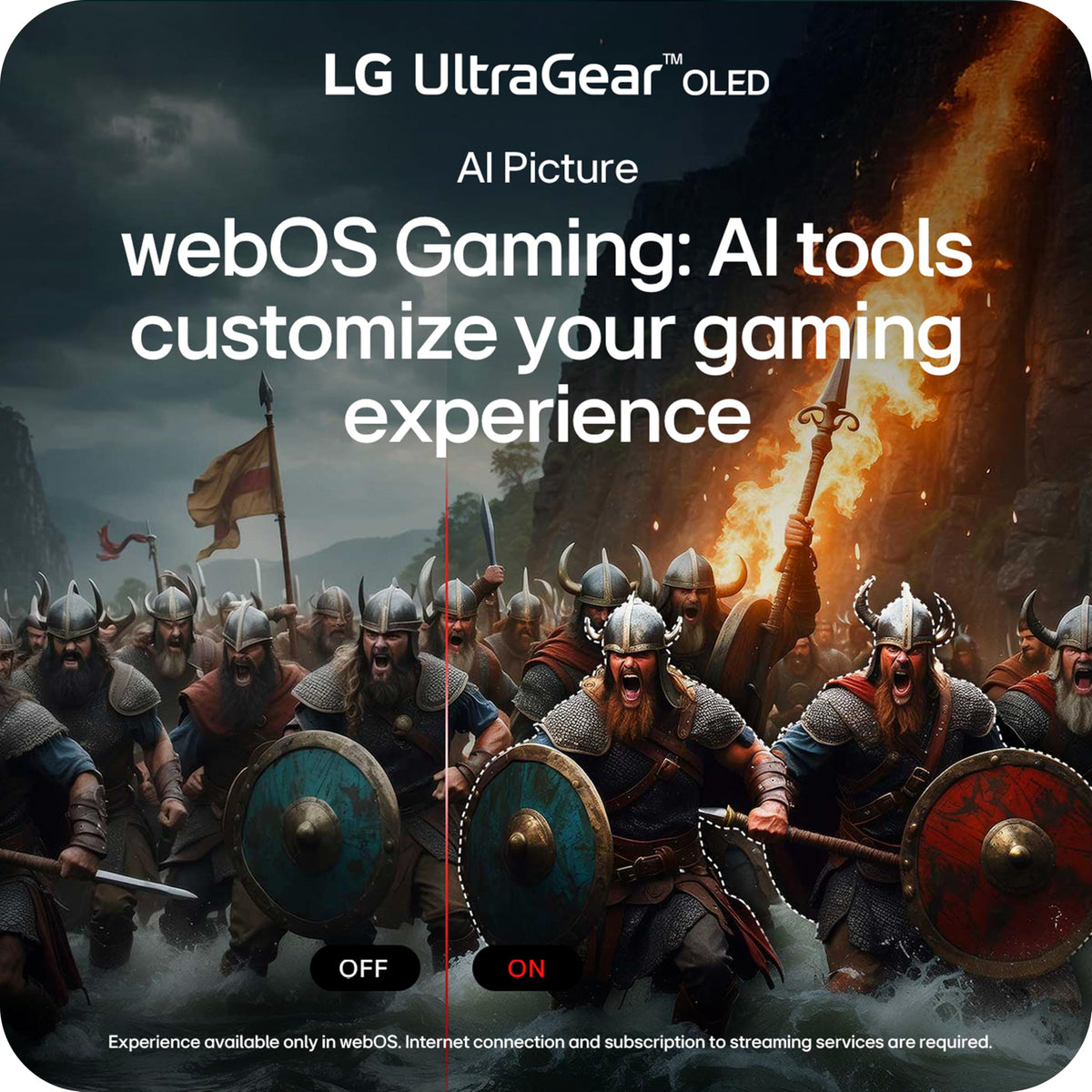 LG 39GX90SA-W webOS interface on screen for instant access to apps.