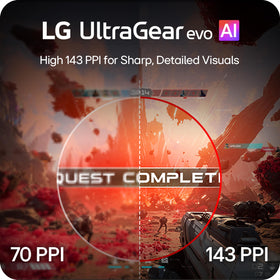 LG 39GX950B DisplayPort 2.1 and USB-C ports for modern setups