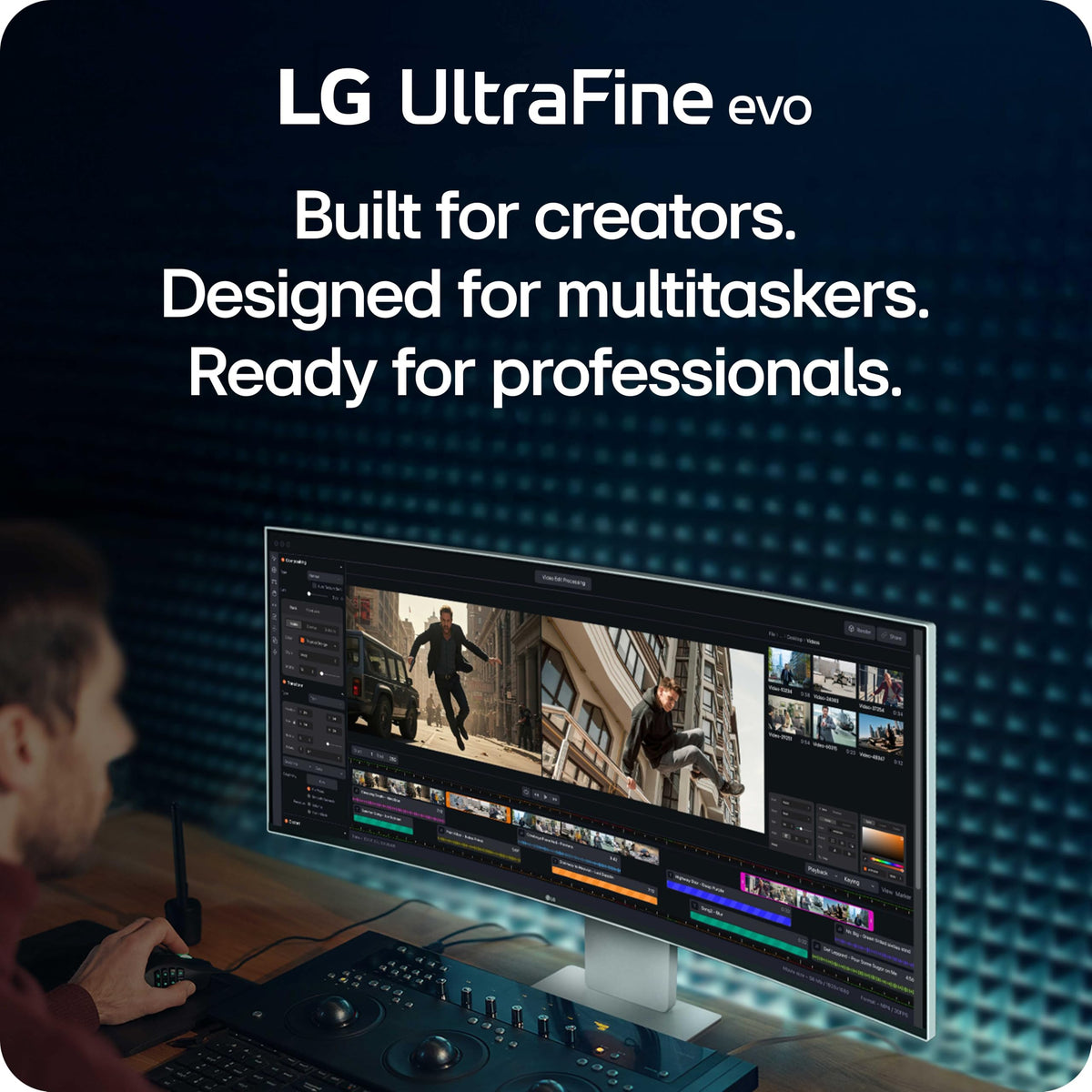 LG 40U990A-W 99% DCI-P3 coverage supports accurate color workflows.