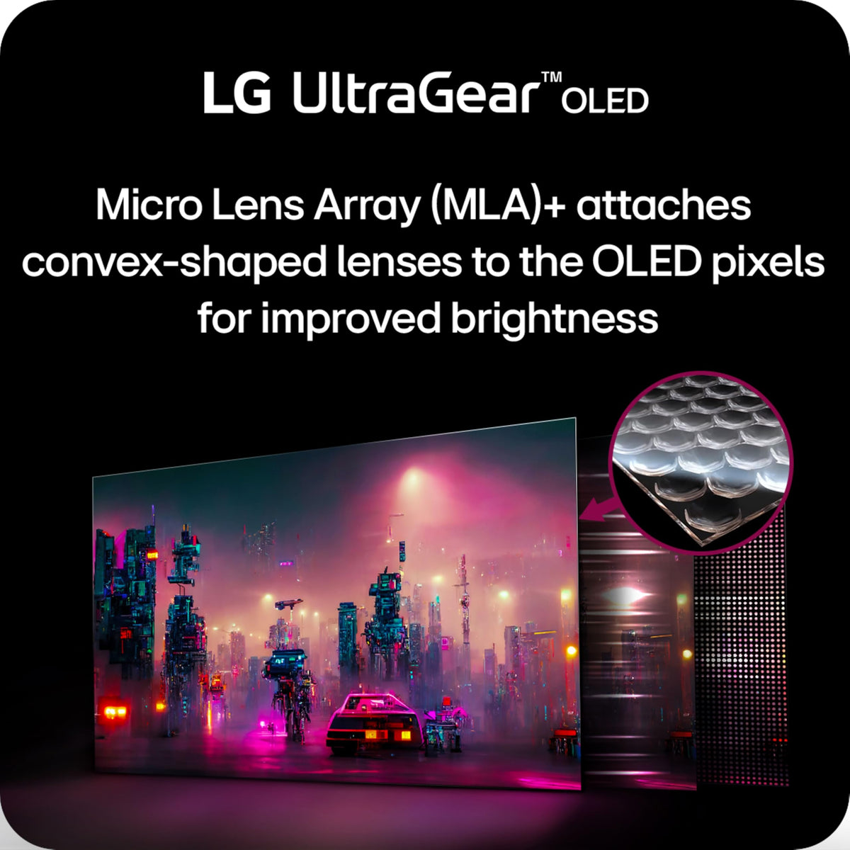 LG 45GS95QE 240Hz refresh rate enables smoother motion in games