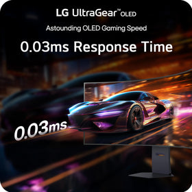 LG 45GX950A-B G-SYNC and FreeSync ensure tear-free gameplay.