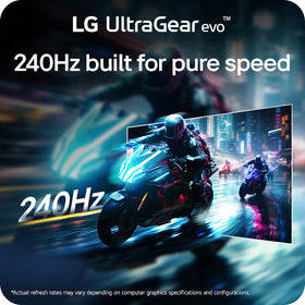 LG 52G930B-B – 240Hz refresh rate ensures smooth, responsive gameplay