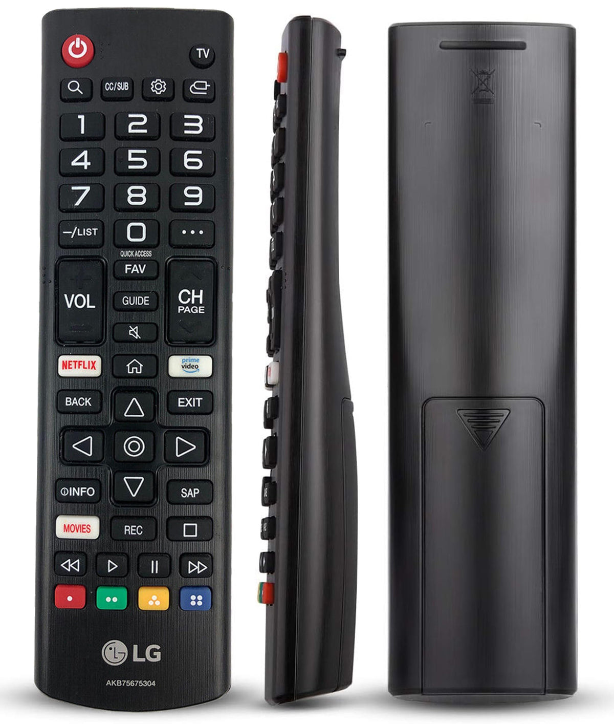 LG AKB75675304 remote packaging is ready for replacement
