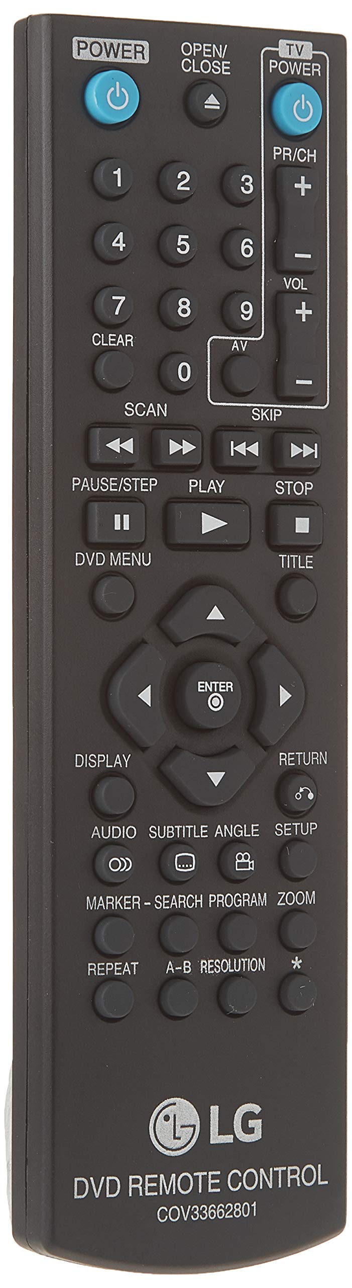 LG DVD player back ports showcase USB, HDMI, and power connections for versatile setup.