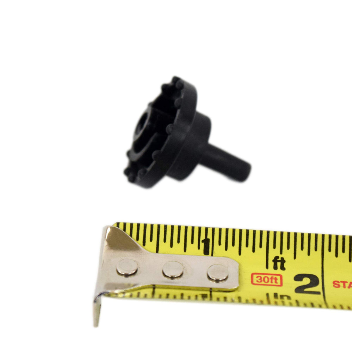 LG lever supporter side profile highlighting mount points for proper alignment