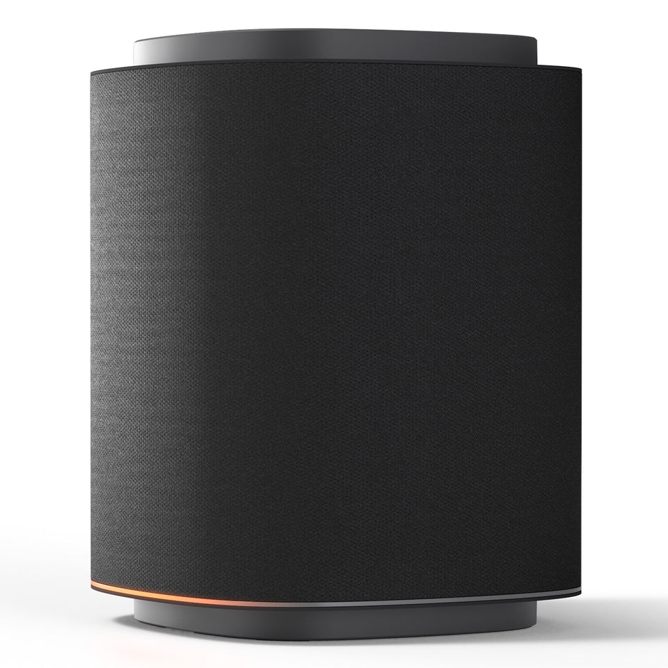 LG M7 Sound Suite front view with three drivers delivering immersive, room-filling audio.